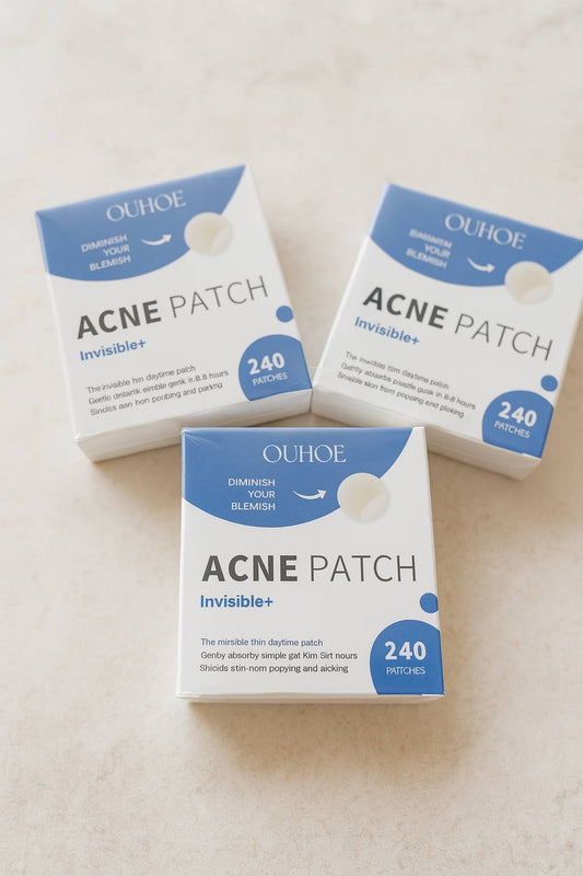 OUHOE Acne Patch – Invisible Hydrocolloid Pimple Spot Treatment